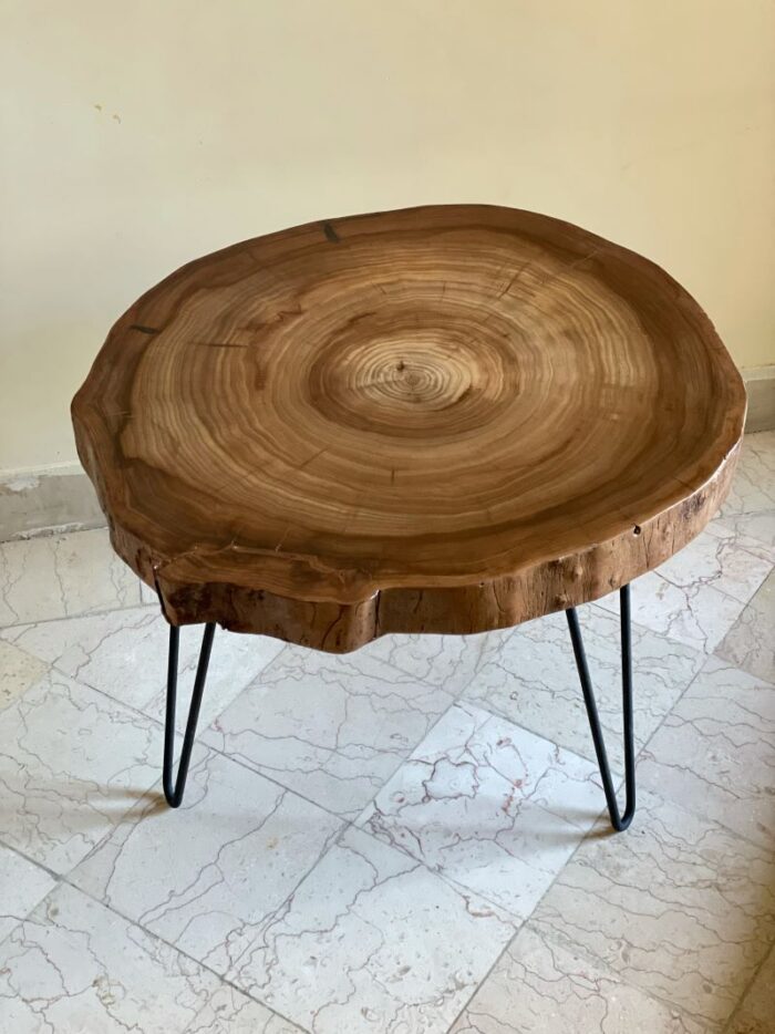 میز عسلی چوبی