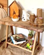 میز پاتختی چوبی | کد 145T